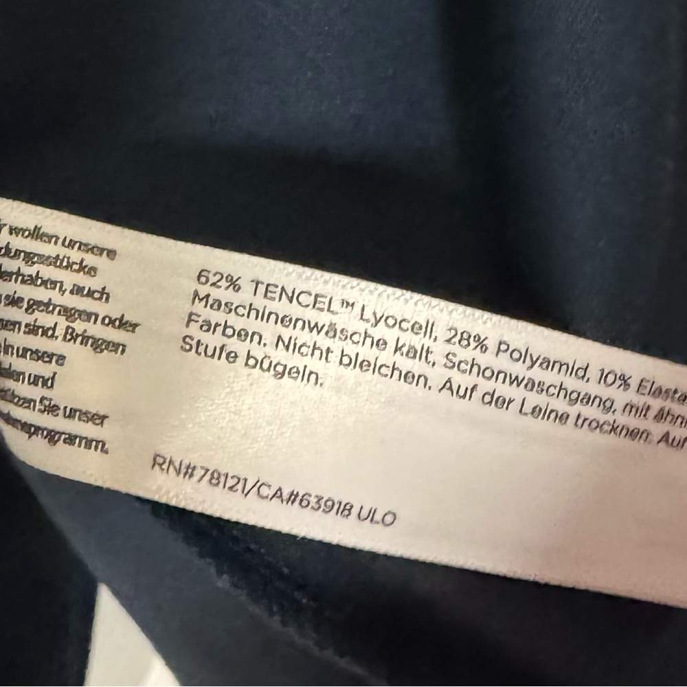 Eileen Fisher Dark Blue Garment - Picture 6 of 8